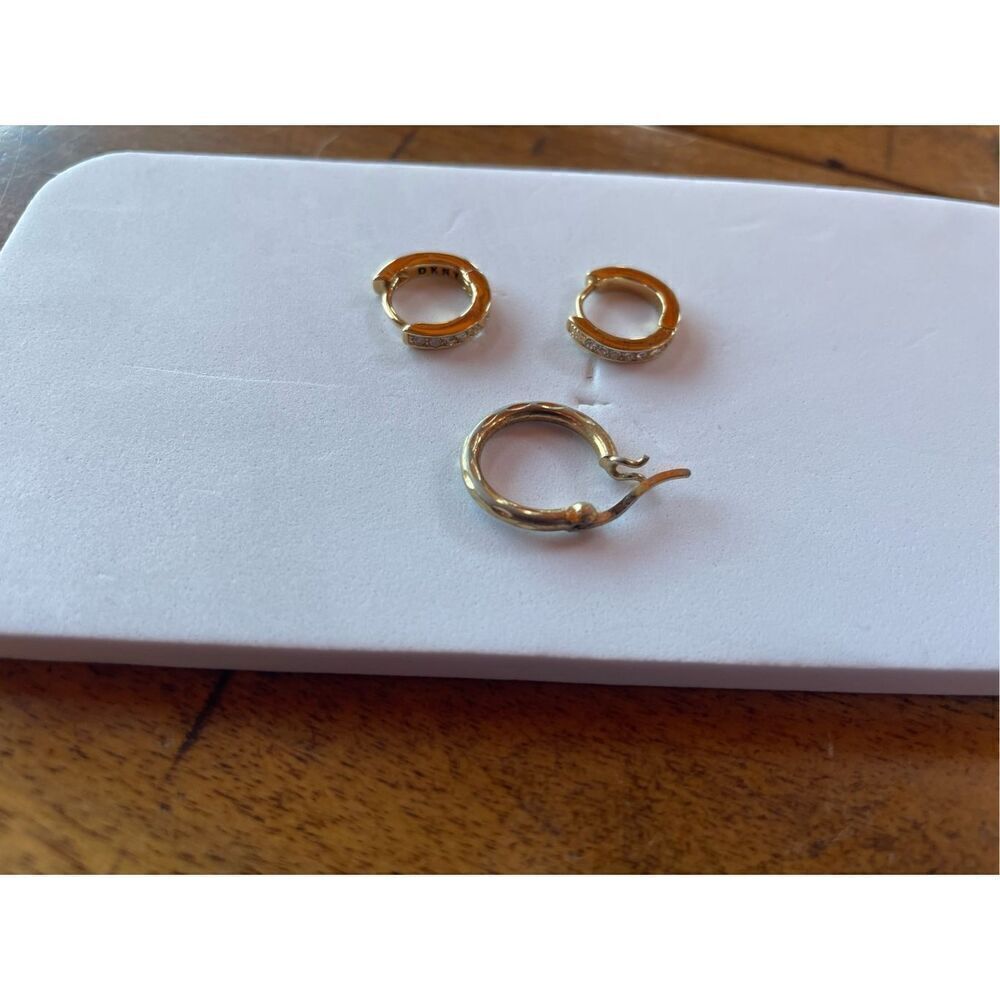 Enchanted Huggie Hoops - DKNY